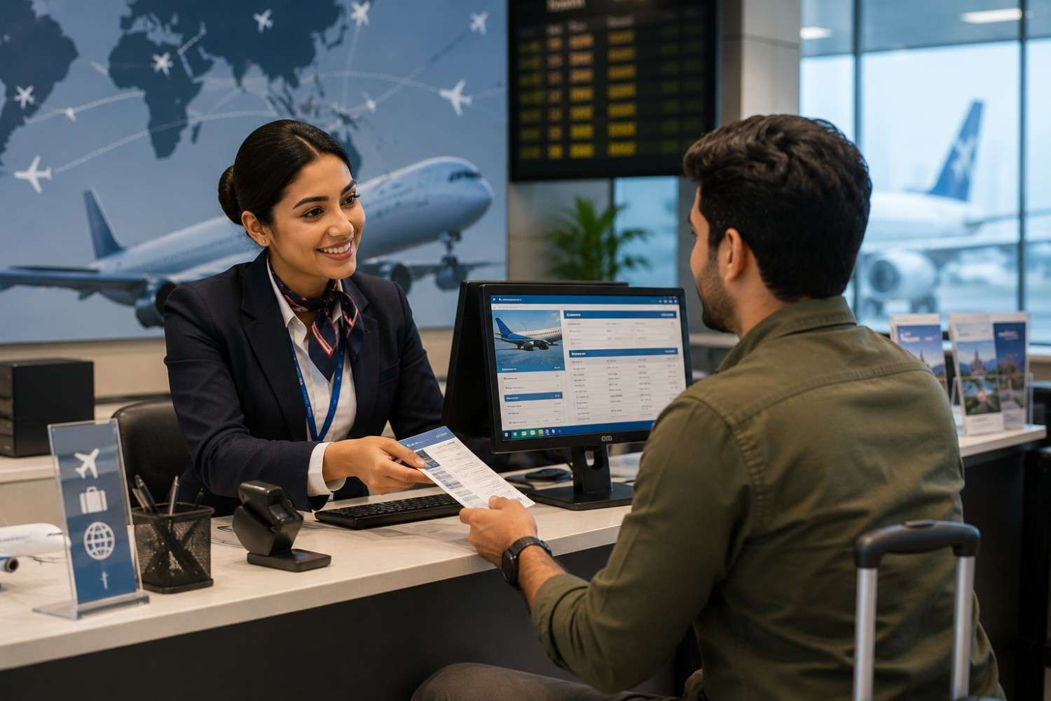 astraviya airline ticketing executive